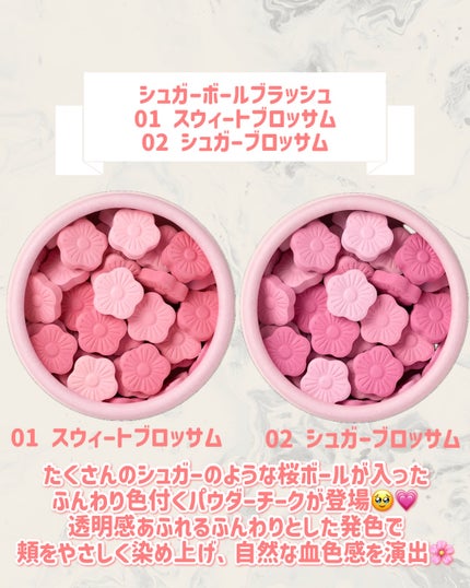 シュガーボールブラッシュ /dasique/パウダーチークを使ったクチコミ(2枚目)