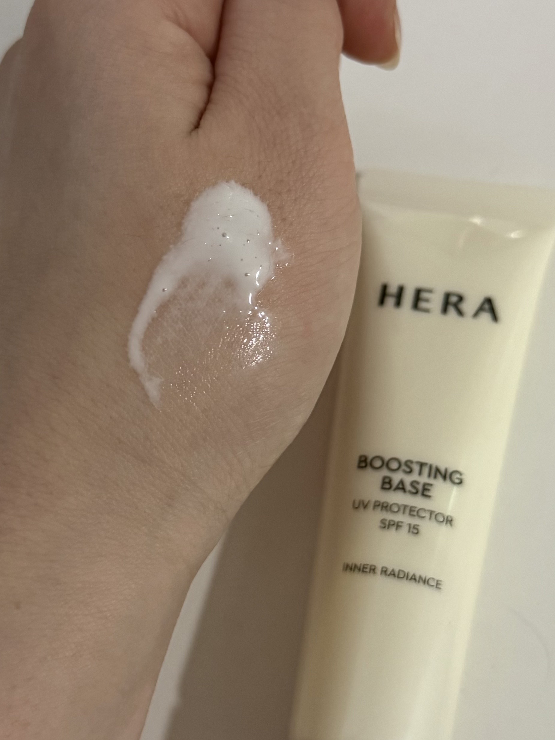 ブースティングベースUVプロテクター/HERA/化粧下地を使ったクチコミ（2枚目）