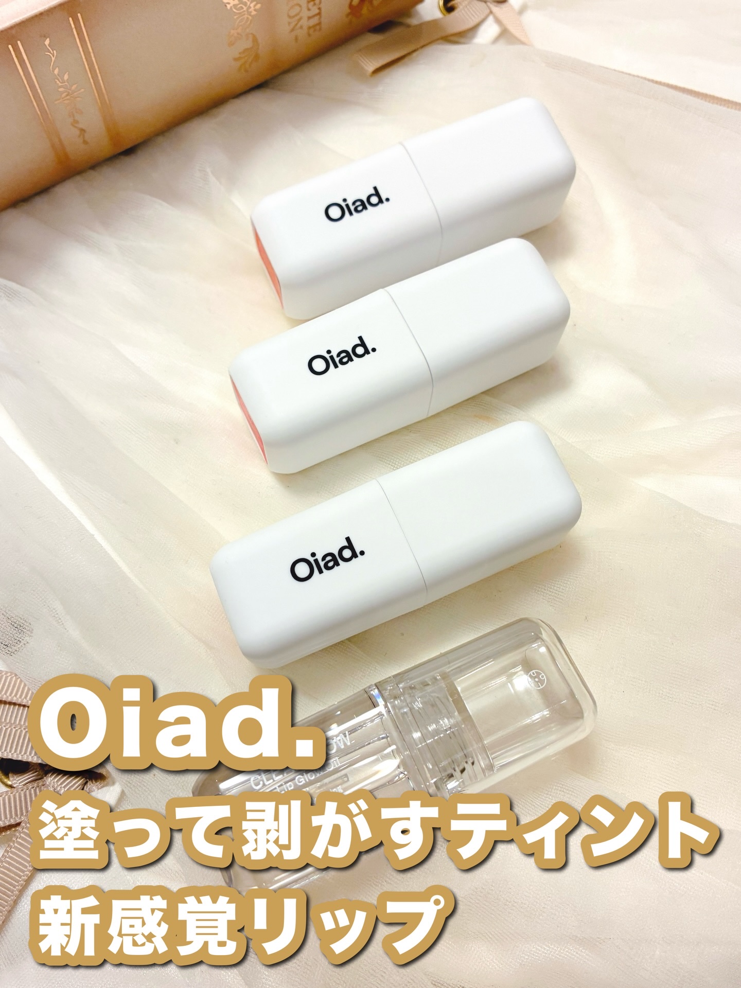 リップティーク/oiad/口紅を使ったクチコミ（1枚目）