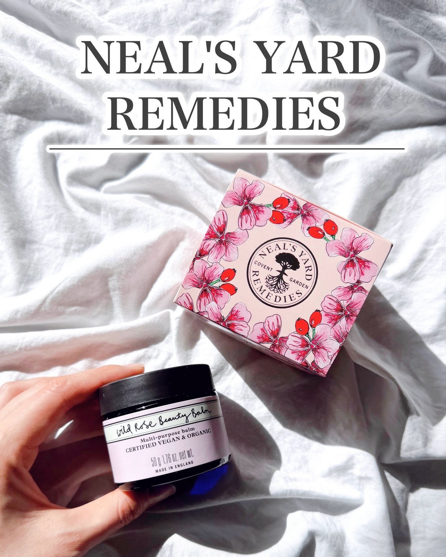 ヴィーガン ワイルドローズ ビューティバーム/ニールズヤード レメディーズ/フェイスバームを使ったクチコミ(1枚目)