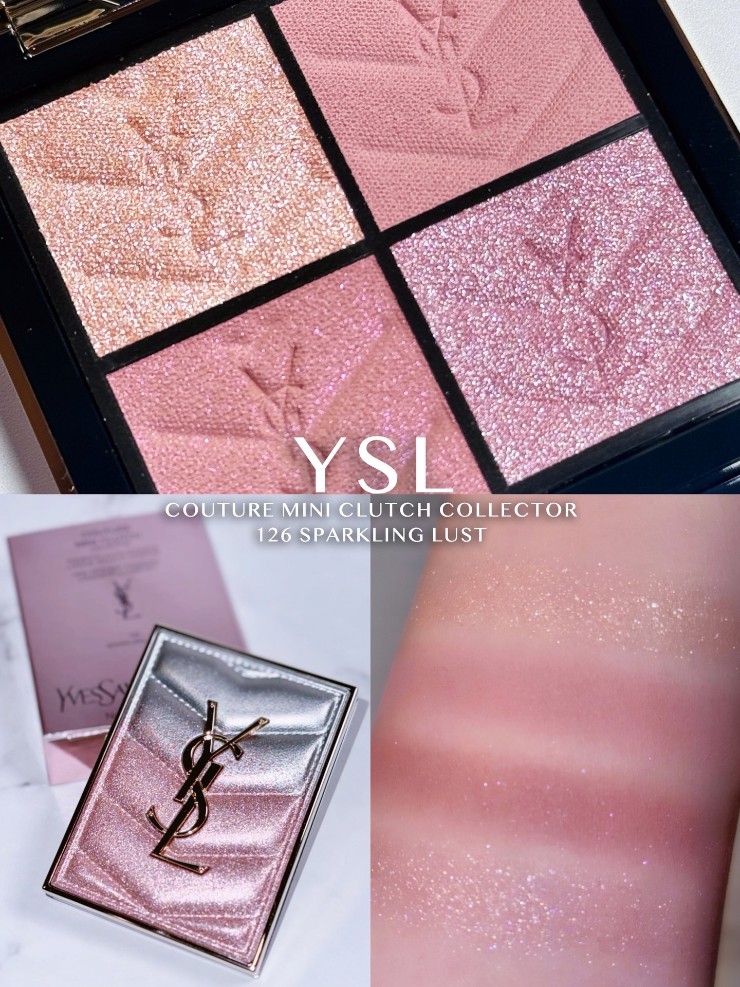 クチュール ミニ クラッチ/YVES SAINT LAURENT BEAUTE/アイシャドウパレットを使ったクチコミ（1枚目）