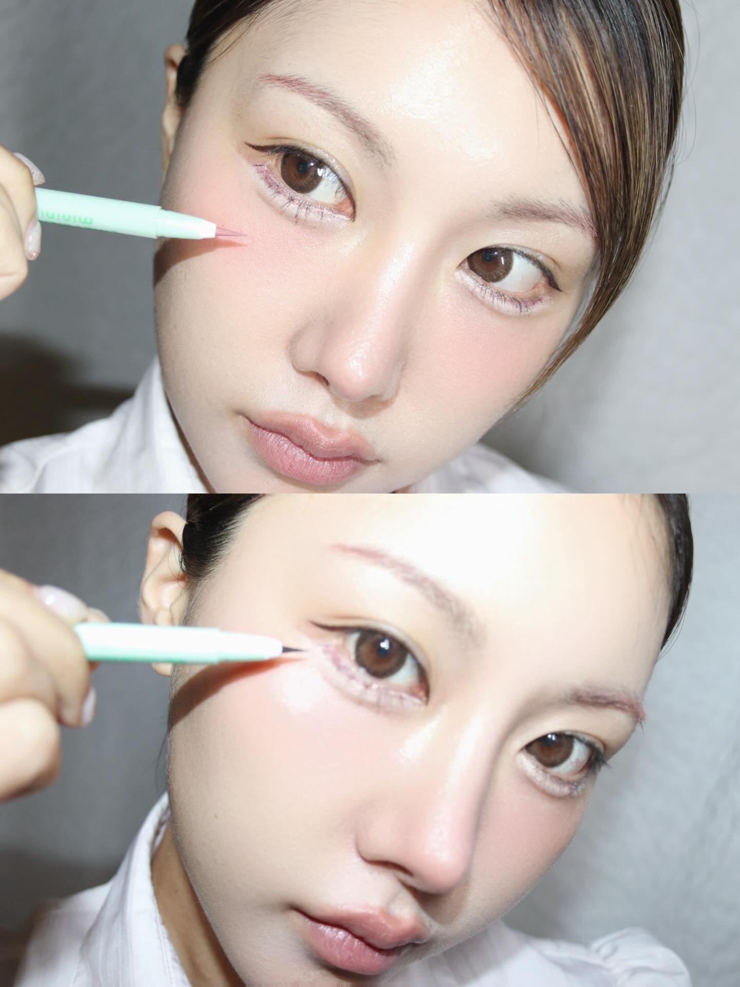 Super Twim Pen Eyeliner/Merrymonde/リキッドアイライナーを使ったクチコミ（2枚目）