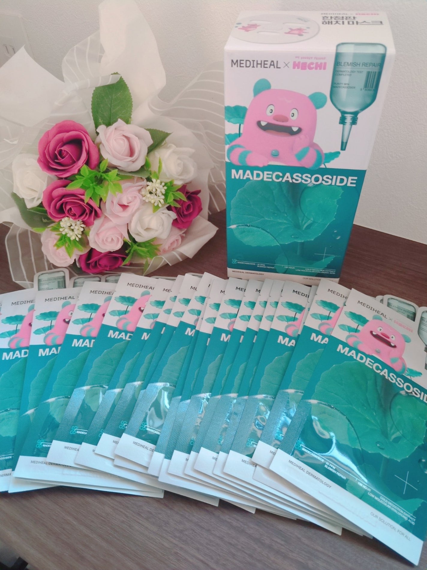 マデカッソシド エッセンシャルマスク/MEDIHEAL/シートマスク・パックを使ったクチコミ(1枚目)