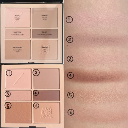 アーティストアイパレット/JUNG SAEM MOOL/アイシャドウパレットを使ったクチコミ(4枚目)