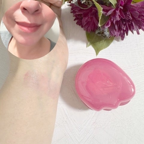 バーミーパフポットリップアンドチーク/%Recipe/ジェル・クリームチークを使ったクチコミ(5枚目)