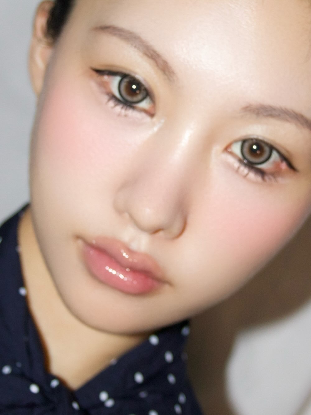 プリモアプリガールグレー/Sweet(スウィート)/ワンデー（１DAY）カラコンを使ったクチコミ（2枚目）