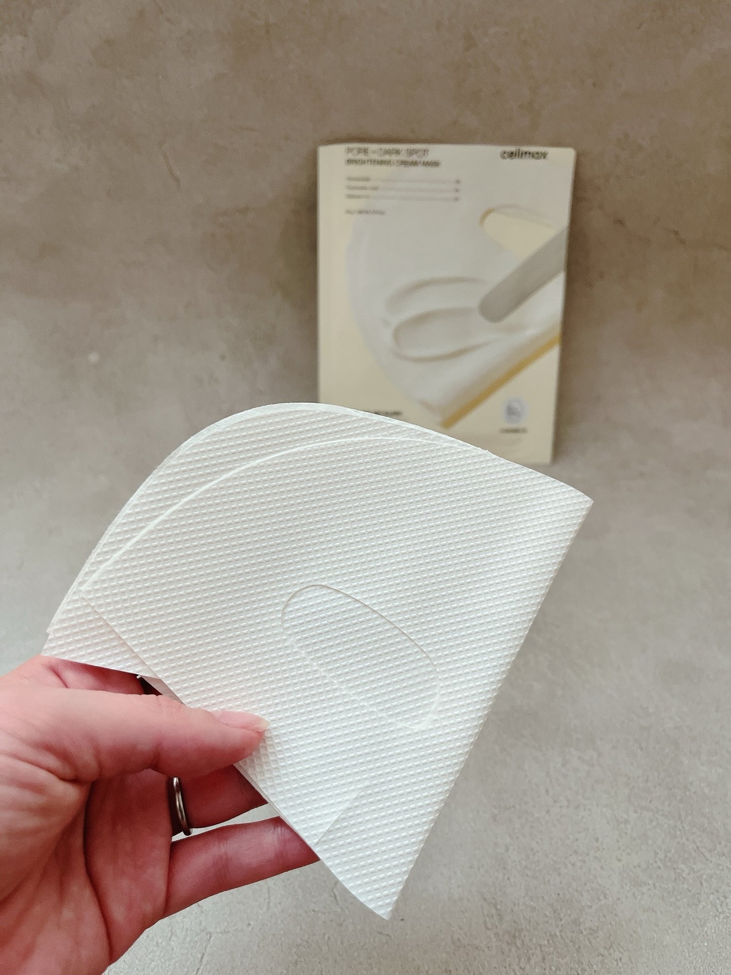 ポアブライトニングシミケアクリームラッピングパック/celimax/シートマスク・パックを使ったクチコミ(3枚目)