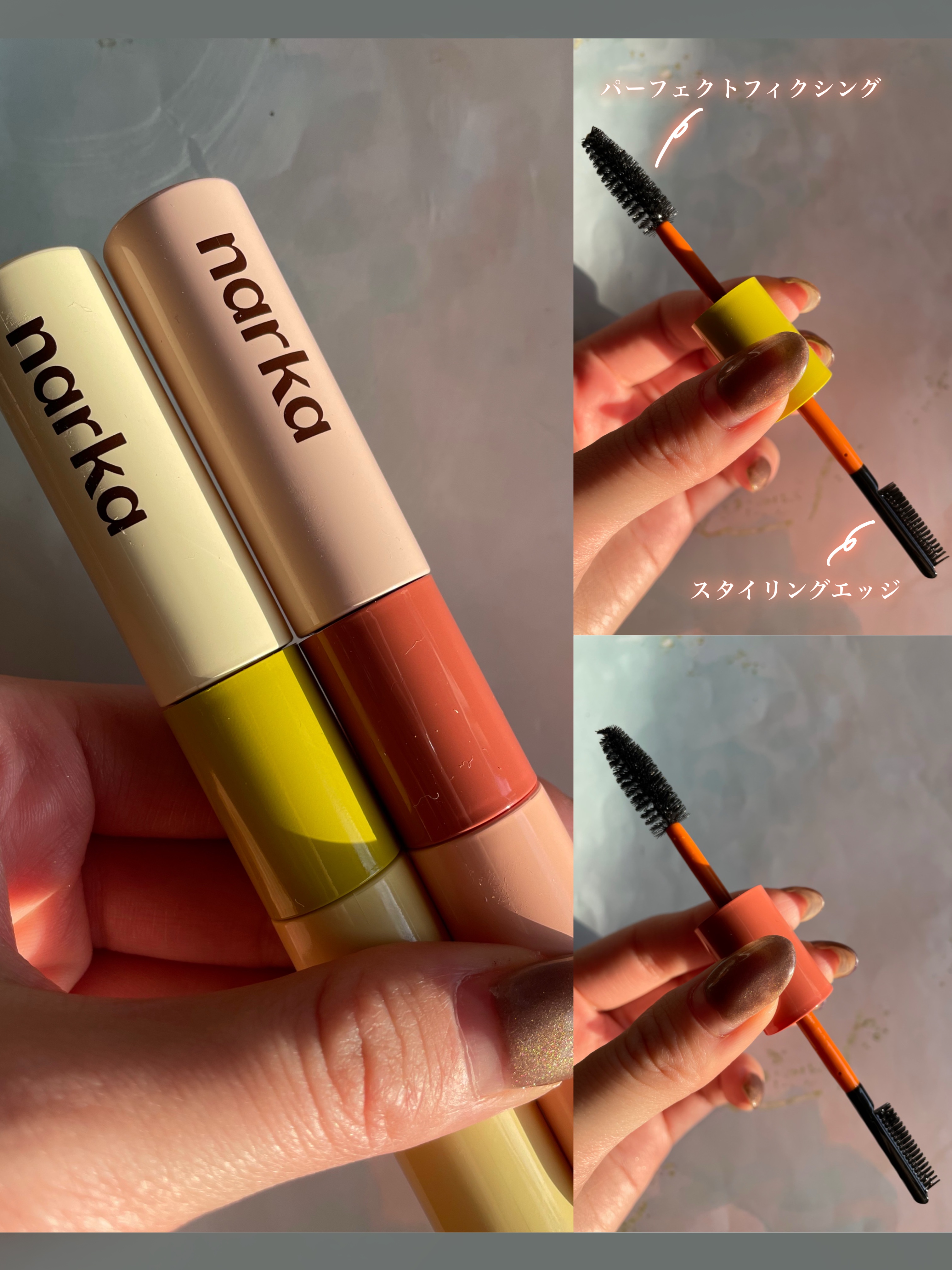 ハイプフィットヘアマスカラ/narka/その他スタイリングを使ったクチコミ（2枚目）