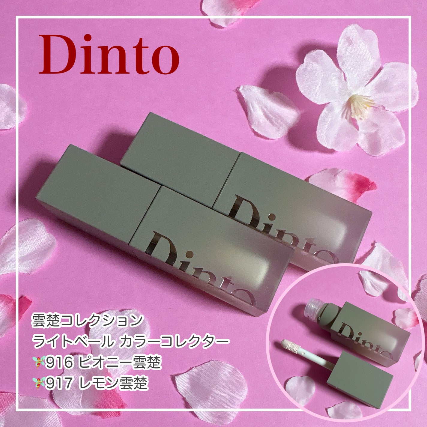 雲楚コレクション ライトベール カラーコレクター/Dinto/シェーディングを使ったクチコミ(1枚目)