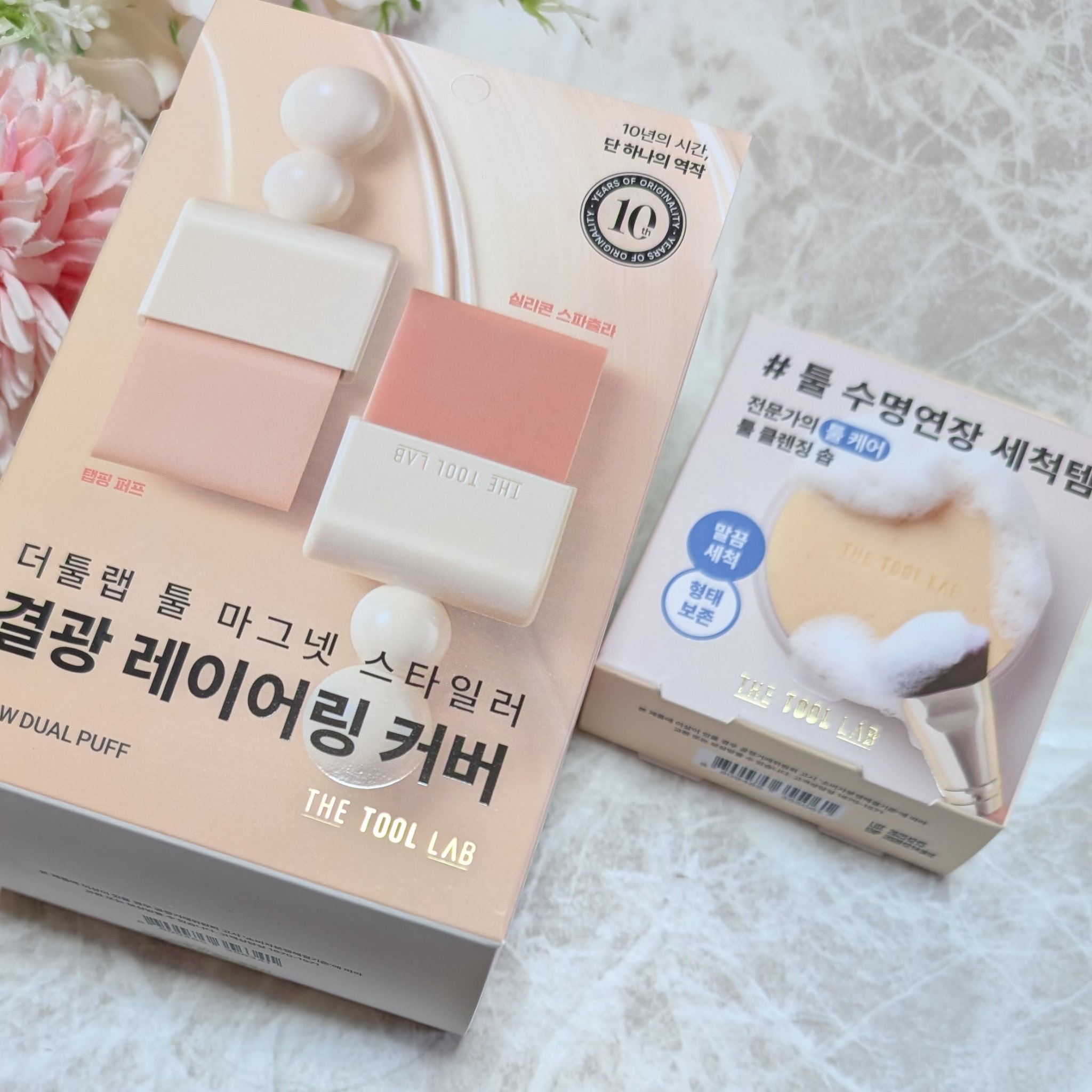 THE TOOL LAB ブラシ&パフクレンザー/THE TOOL LAB/その他化粧小物を使ったクチコミ（2枚目）