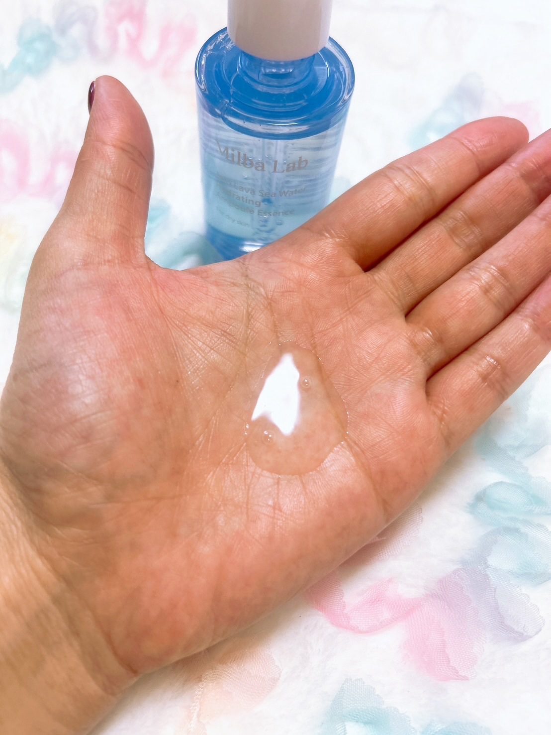 ラバ・シーウォーター水分密着アンプルエッセンス/Milba Lab/美容液を使ったクチコミ（3枚目）