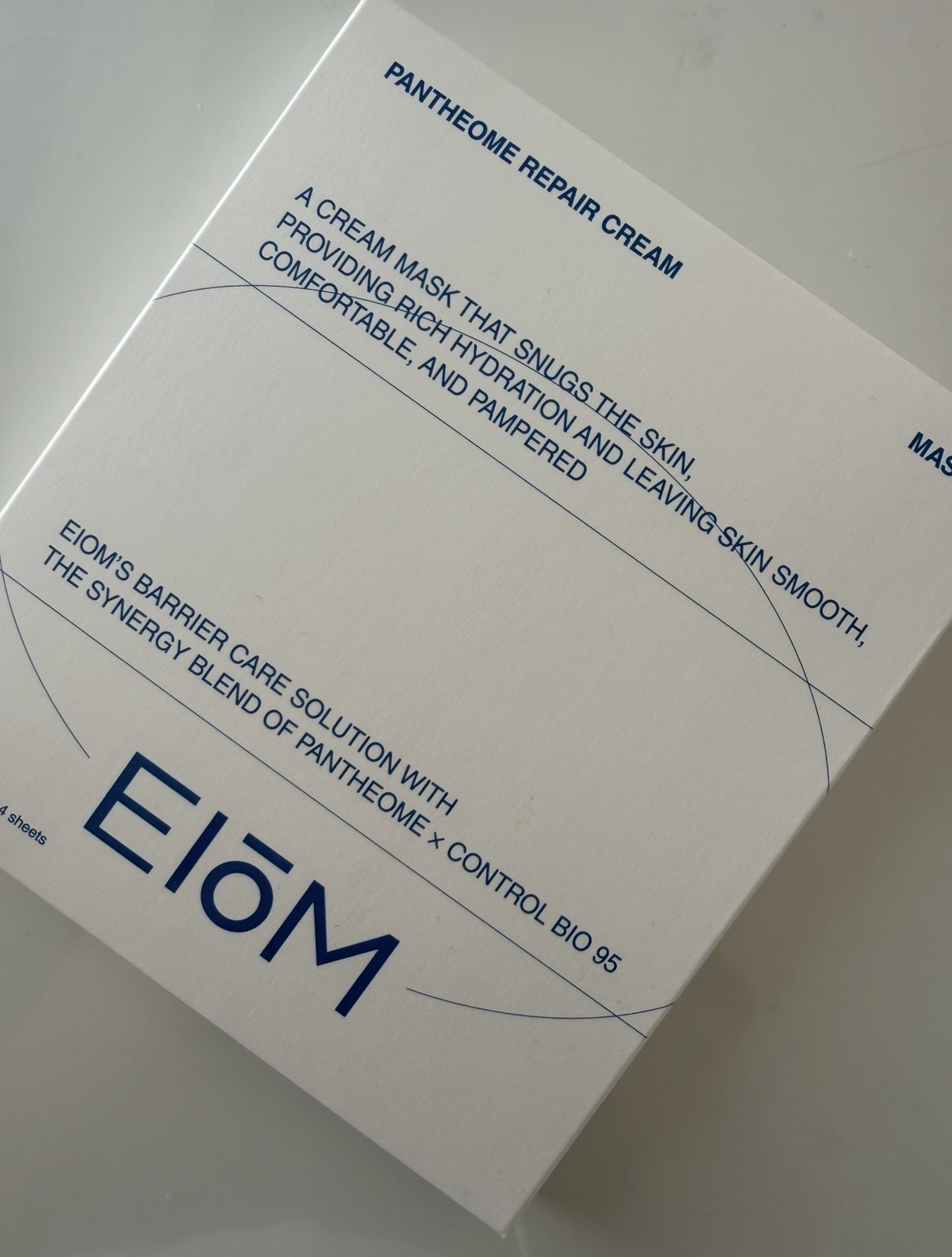 パンテオーム リペア クリーム シートマスク/EIOM/シートマスク・パックを使ったクチコミ（1枚目）