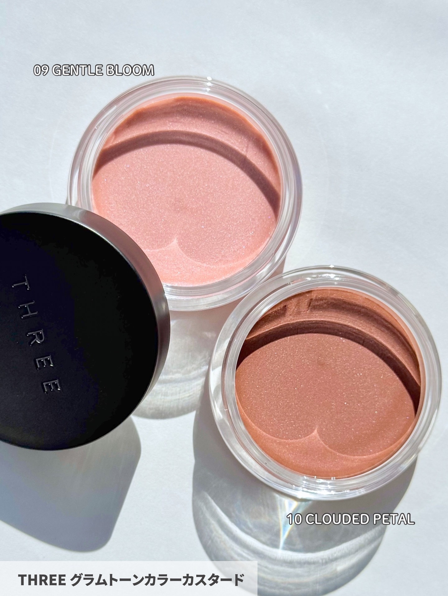 THREE グラムトーンカラーカスタード/THREE/ジェル・クリームチークを使ったクチコミ（3枚目）