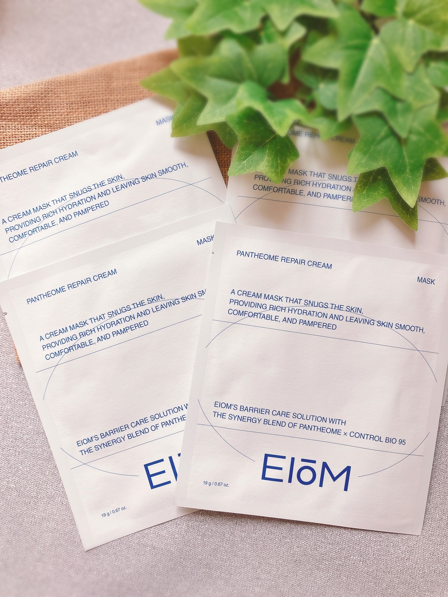 パンテオーム リペア クリーム シートマスク/EIOM/シートマスク・パックを使ったクチコミ（2枚目）