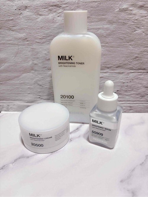 ミルクブライトニングクリーム/MEDIHEAL/フェイスクリームを使ったクチコミ（1枚目）