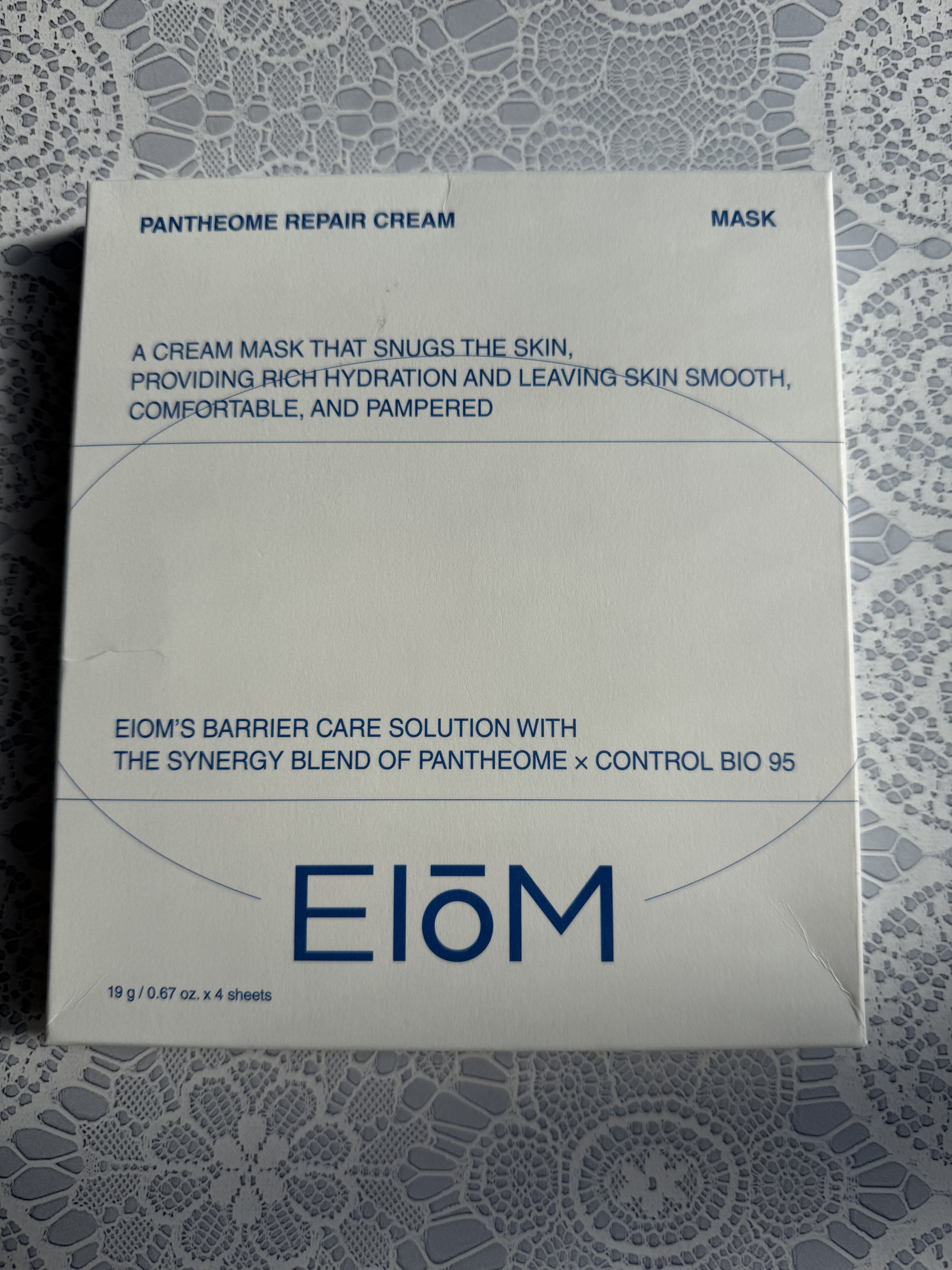 パンテオーム リペア クリーム シートマスク/EIOM/シートマスク・パックを使ったクチコミ（1枚目）