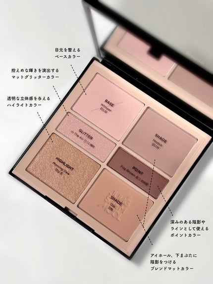 アーティストアイパレット/JUNG SAEM MOOL/アイシャドウパレットを使ったクチコミ(4枚目)