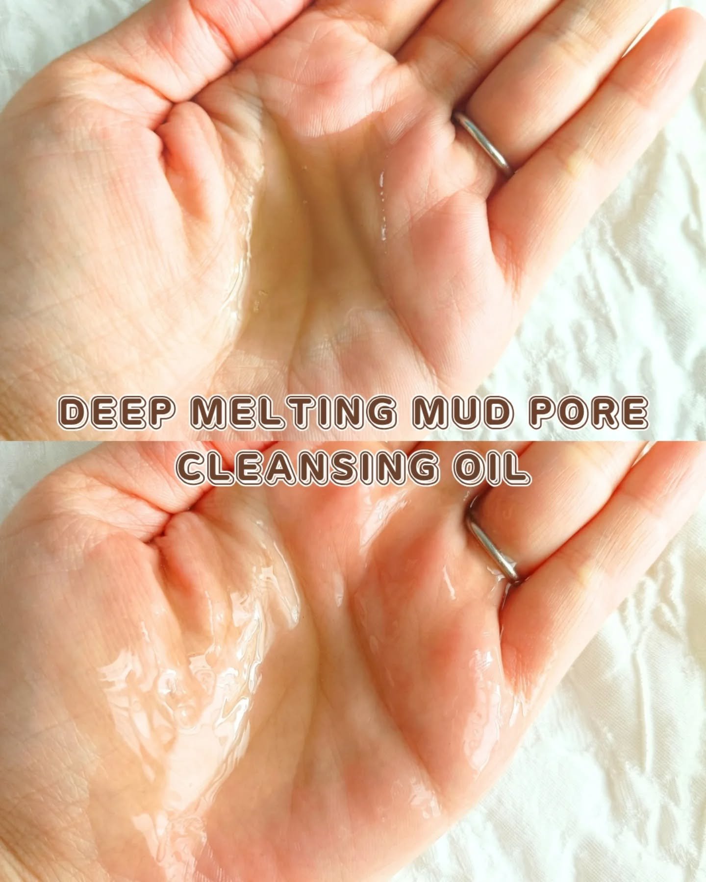 ディープメルティング マッドポアクレンジングオイル/BRMUD/オイルクレンジングを使ったクチコミ（2枚目）