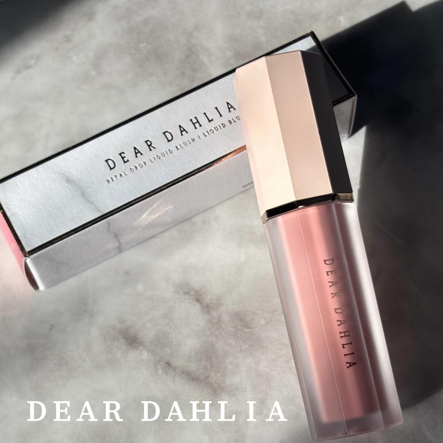 ペタルドロップリキッドブラッシャー/DEAR DAHLIA/リキッドチークを使ったクチコミ(1枚目)