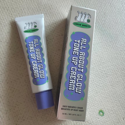 オールアバウトグロウトーンアップクリーム/CHASIN'RABBITS/化粧下地を使ったクチコミ(1枚目)