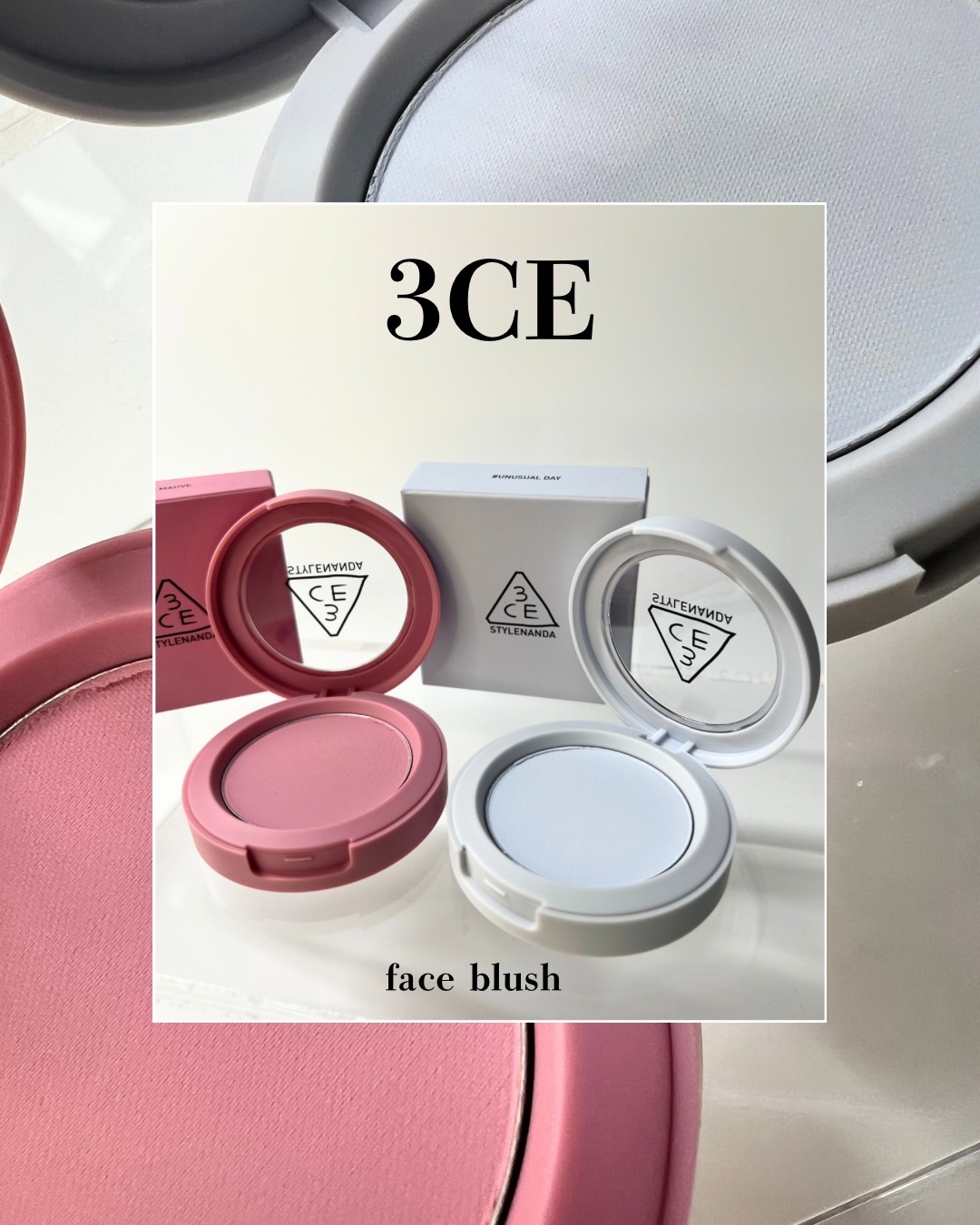 3CE フェイスブラッシュ/3CE/パウダーチークを使ったクチコミ（1枚目）