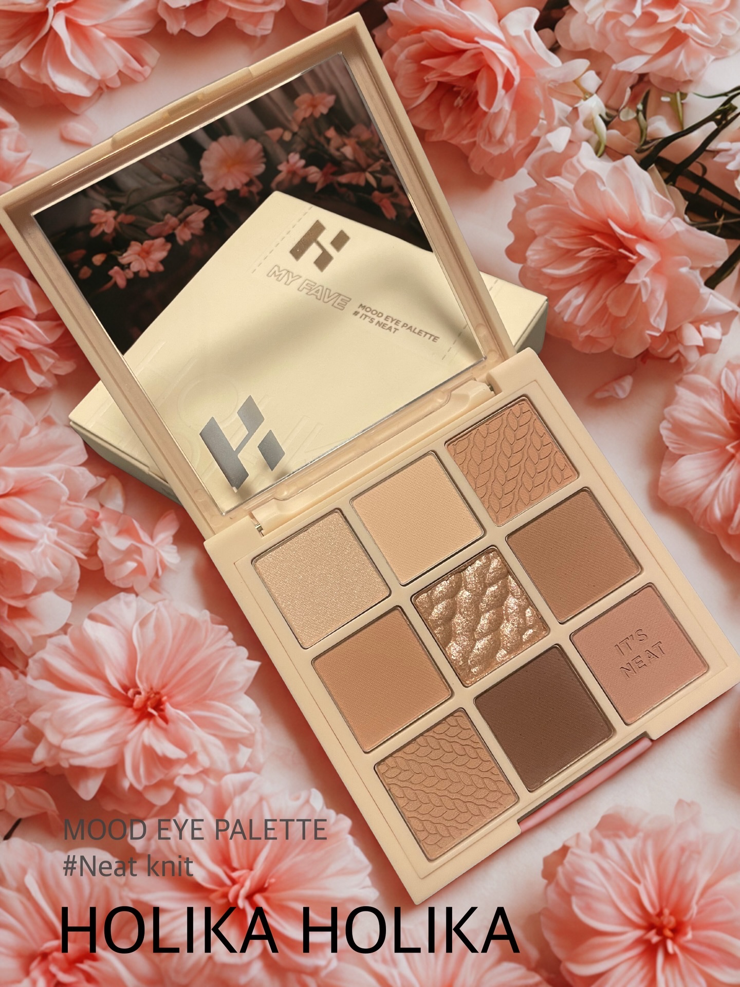 マイフェイブムードアイパレット 9カラー/HOLIKA HOLIKA/アイシャドウパレットを使ったクチコミ（1枚目）