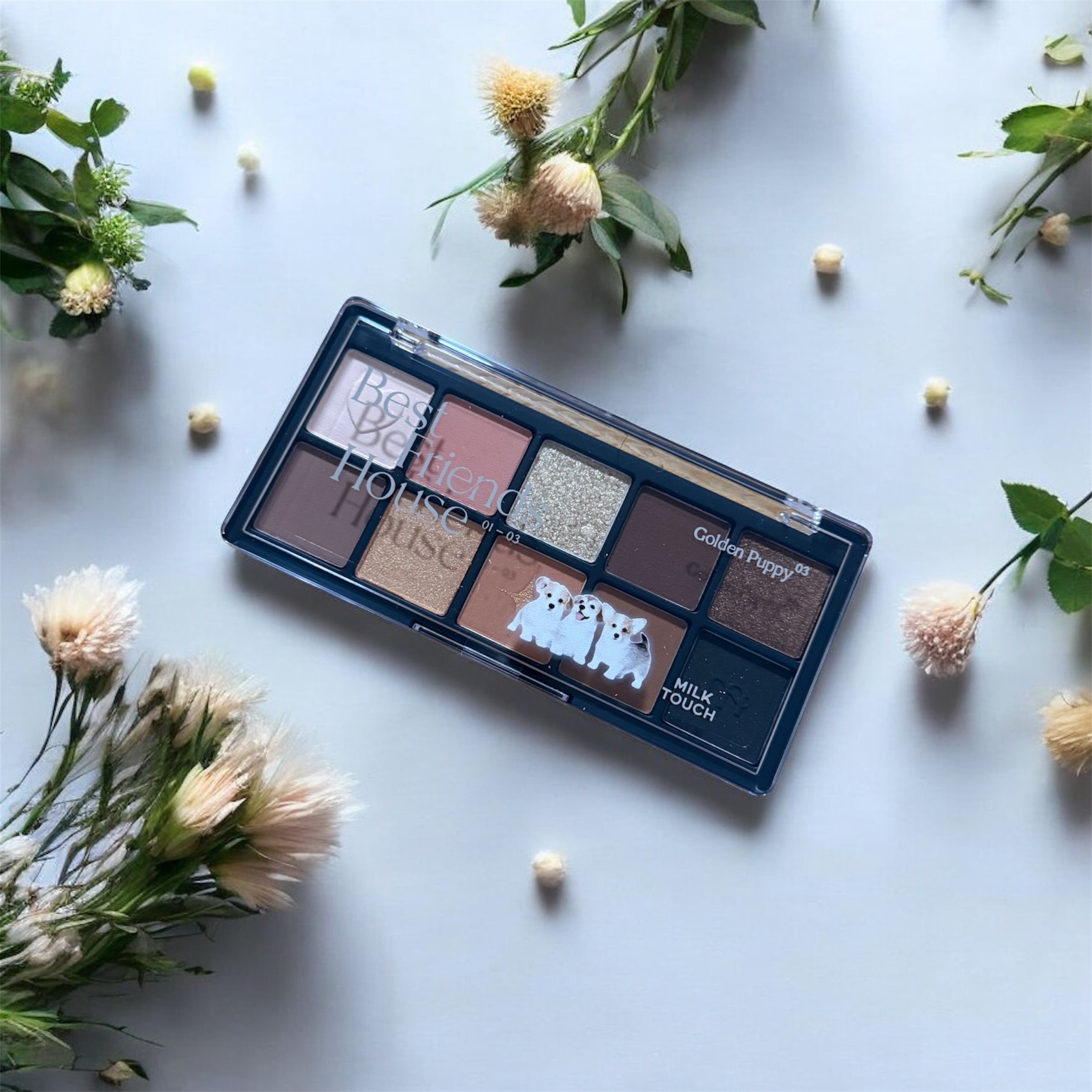 ビーマイベストフレンズハウスパレット/Milk Touch/アイシャドウパレットを使ったクチコミ（1枚目）