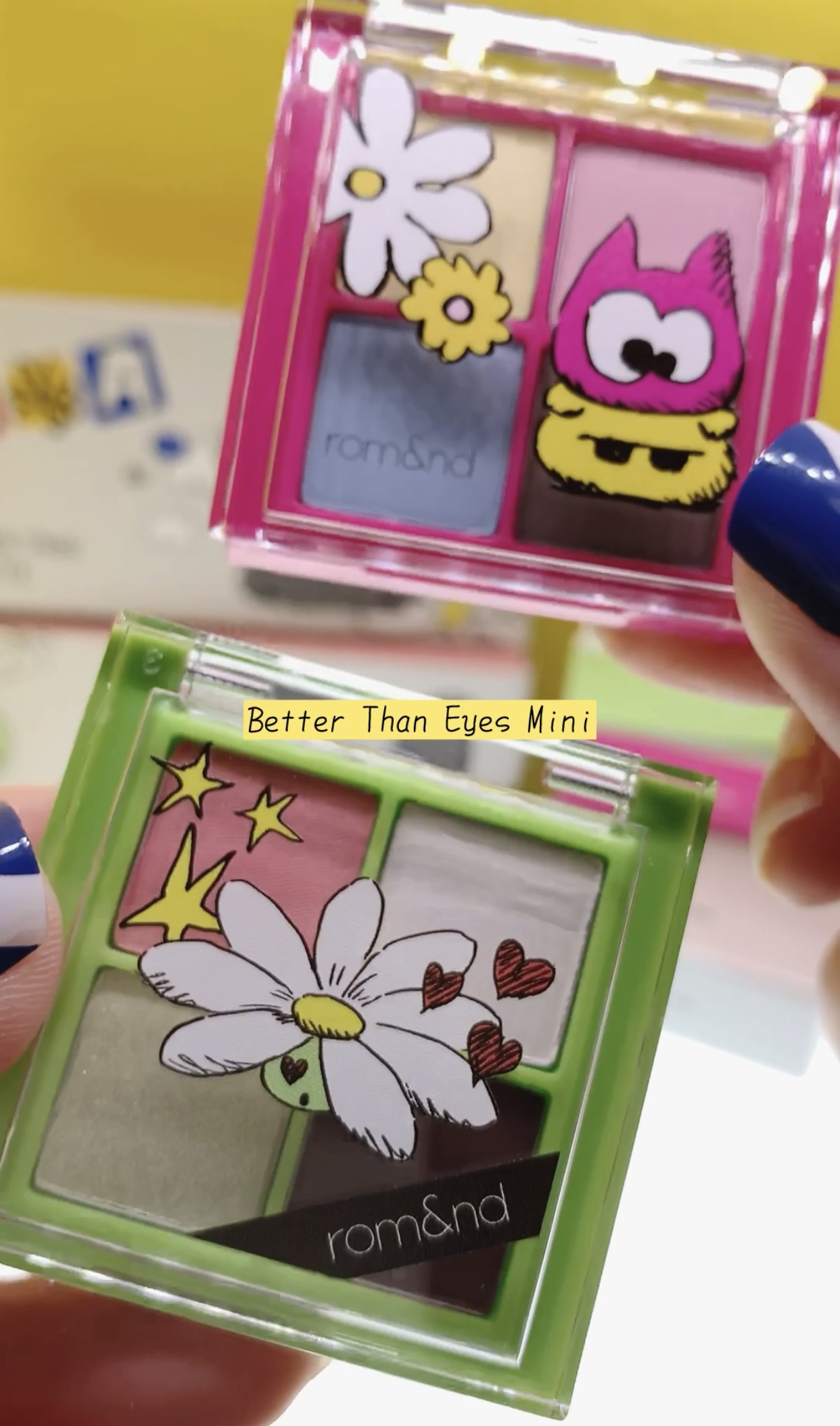 ベターザンアイズ ミニ/rom&nd/アイシャドウパレットを使ったクチコミ（1枚目）