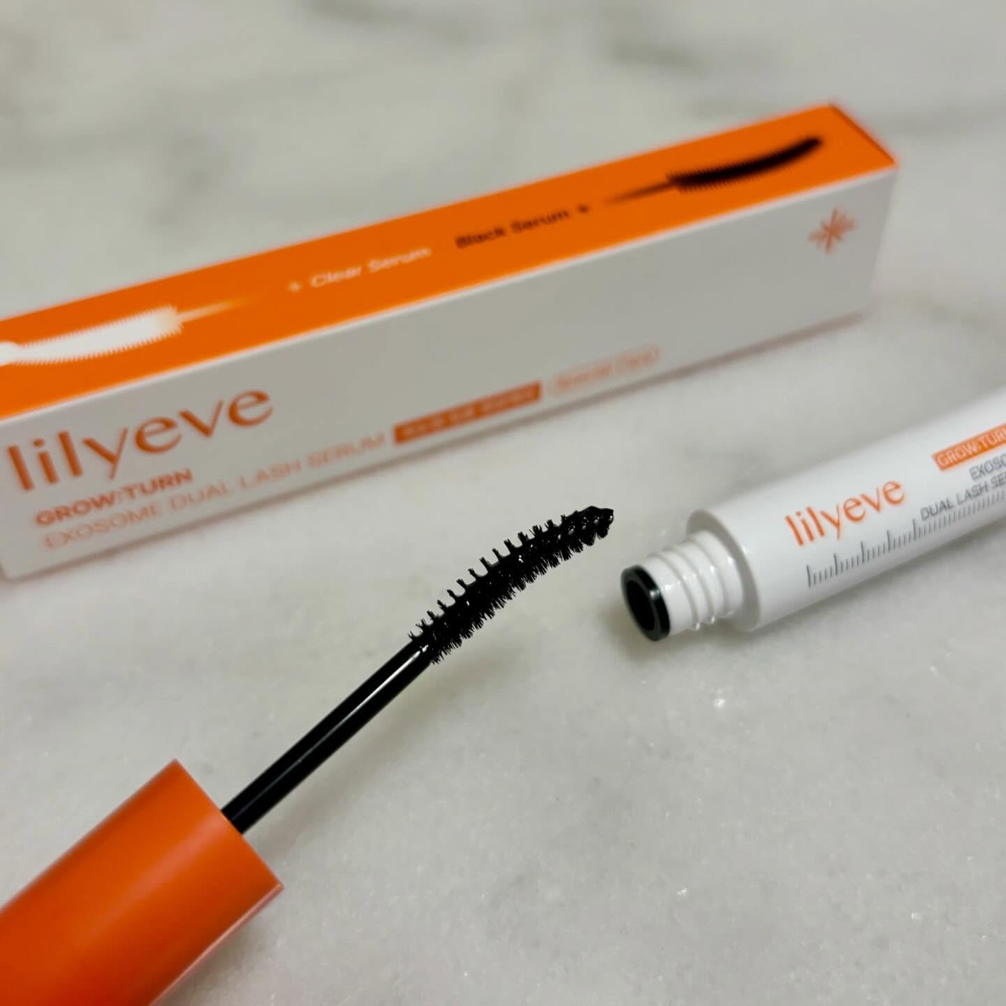 グローターンエクソソームデュアルラッシュセラム/リリーイブ/まつげ美容液を使ったクチコミ（3枚目）
