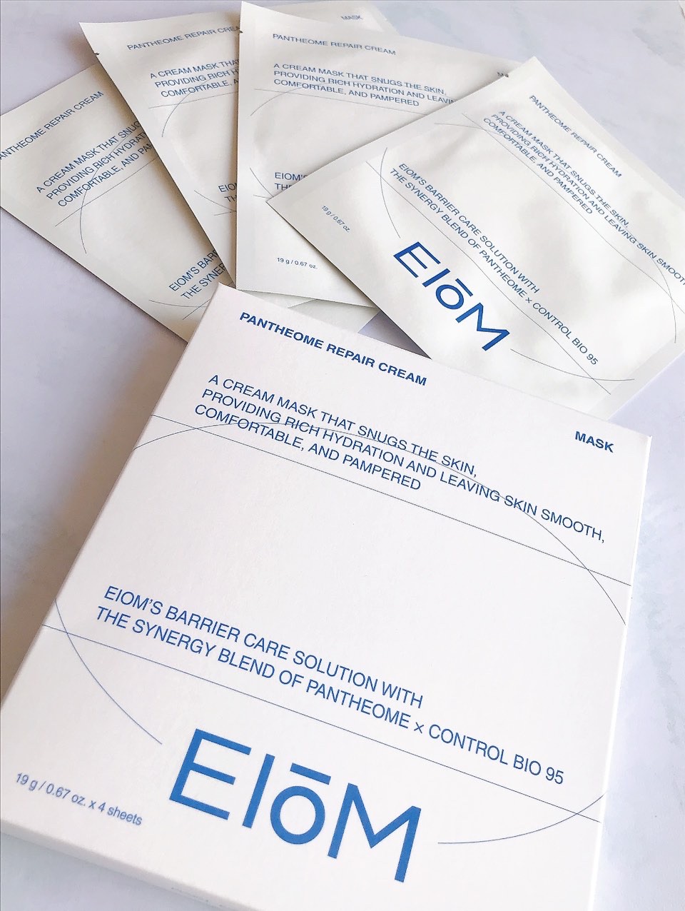 パンテオーム リペア クリーム シートマスク/EIOM/シートマスク・パックを使ったクチコミ（1枚目）