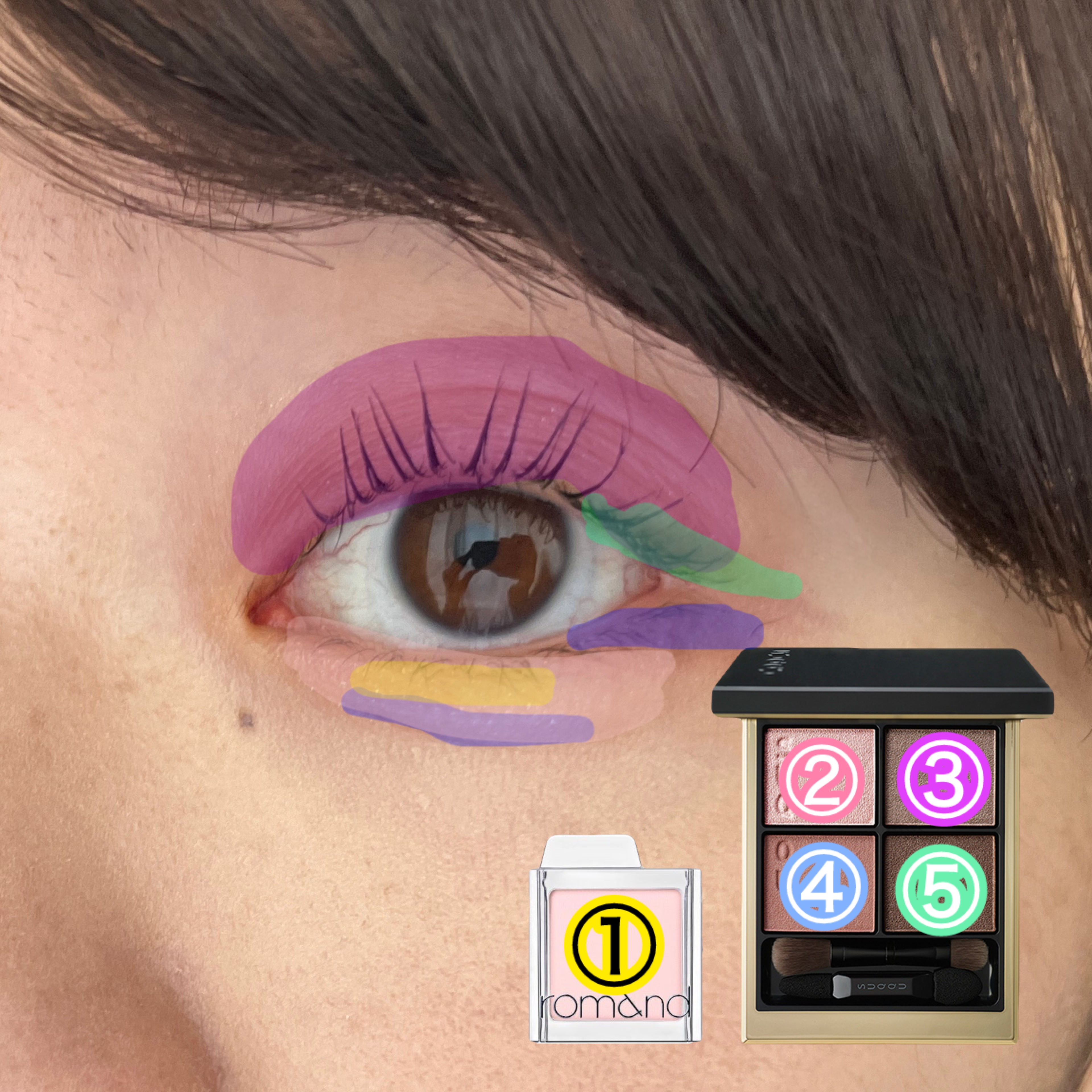 シグニチャー カラー アイズ/SUQQU/アイシャドウパレットを使ったクチコミ（3枚目）