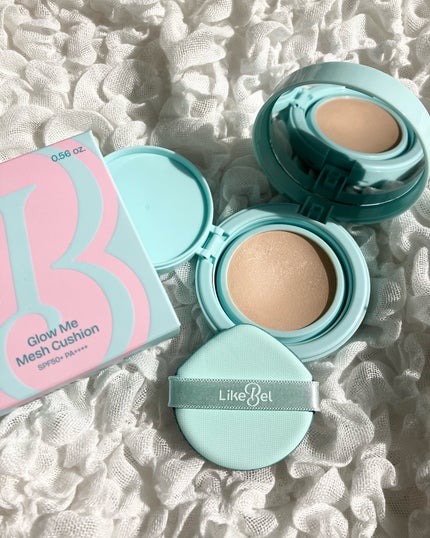 Glow me mesh cushion /Likebel/クッションファンデーションを使ったクチコミ(1枚目)