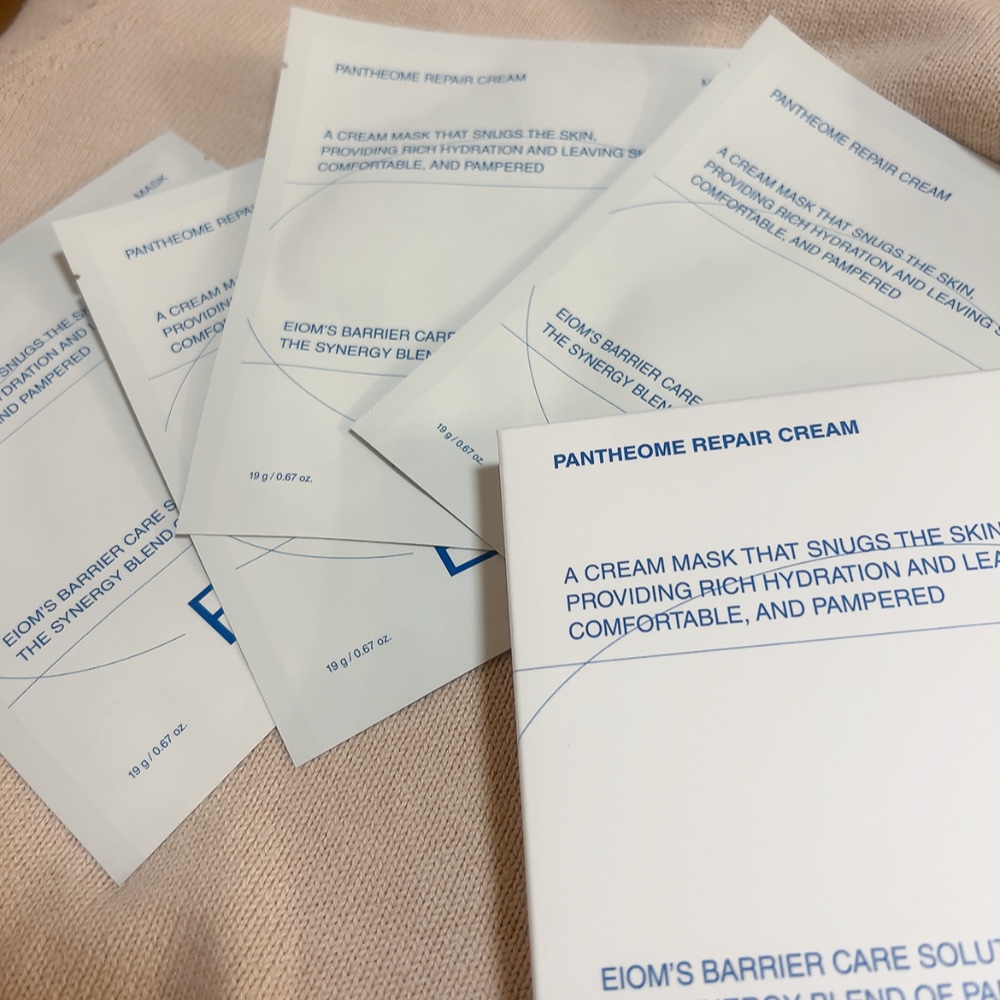 パンテオーム リペア クリーム シートマスク/EIOM/シートマスク・パックを使ったクチコミ（1枚目）