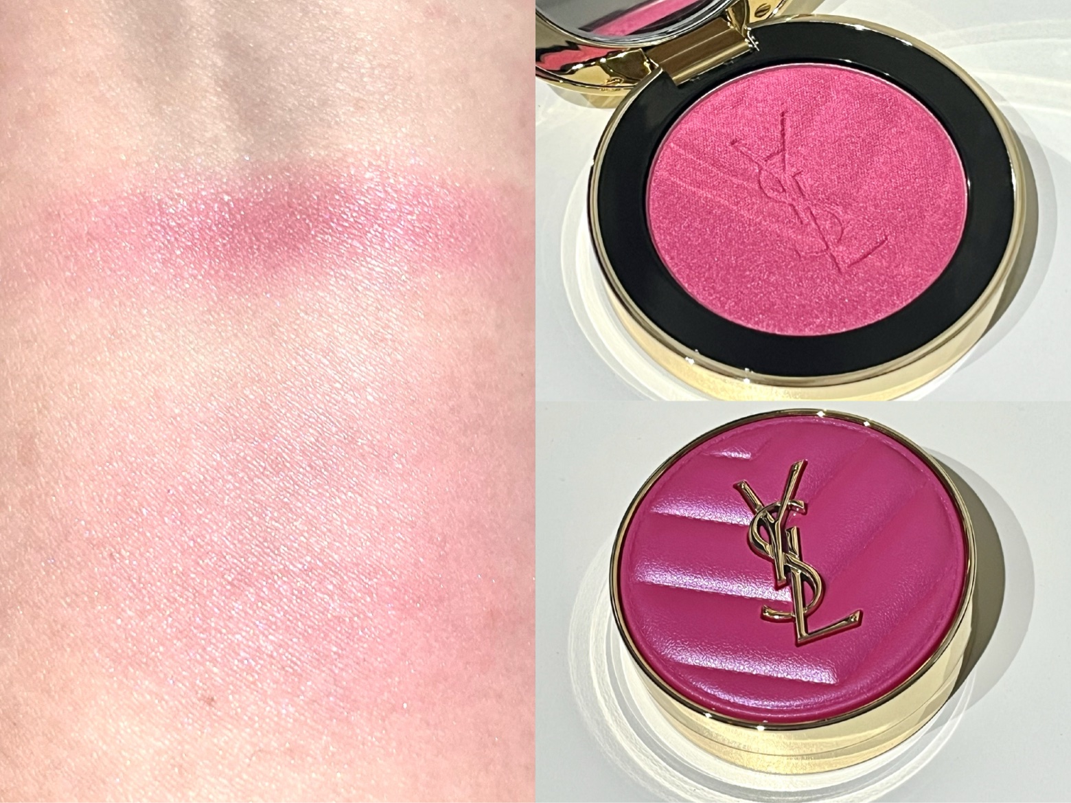YSL メイクミーブラッシュ パウダー/YVES SAINT LAURENT BEAUTE/パウダーチークを使ったクチコミ（2枚目）