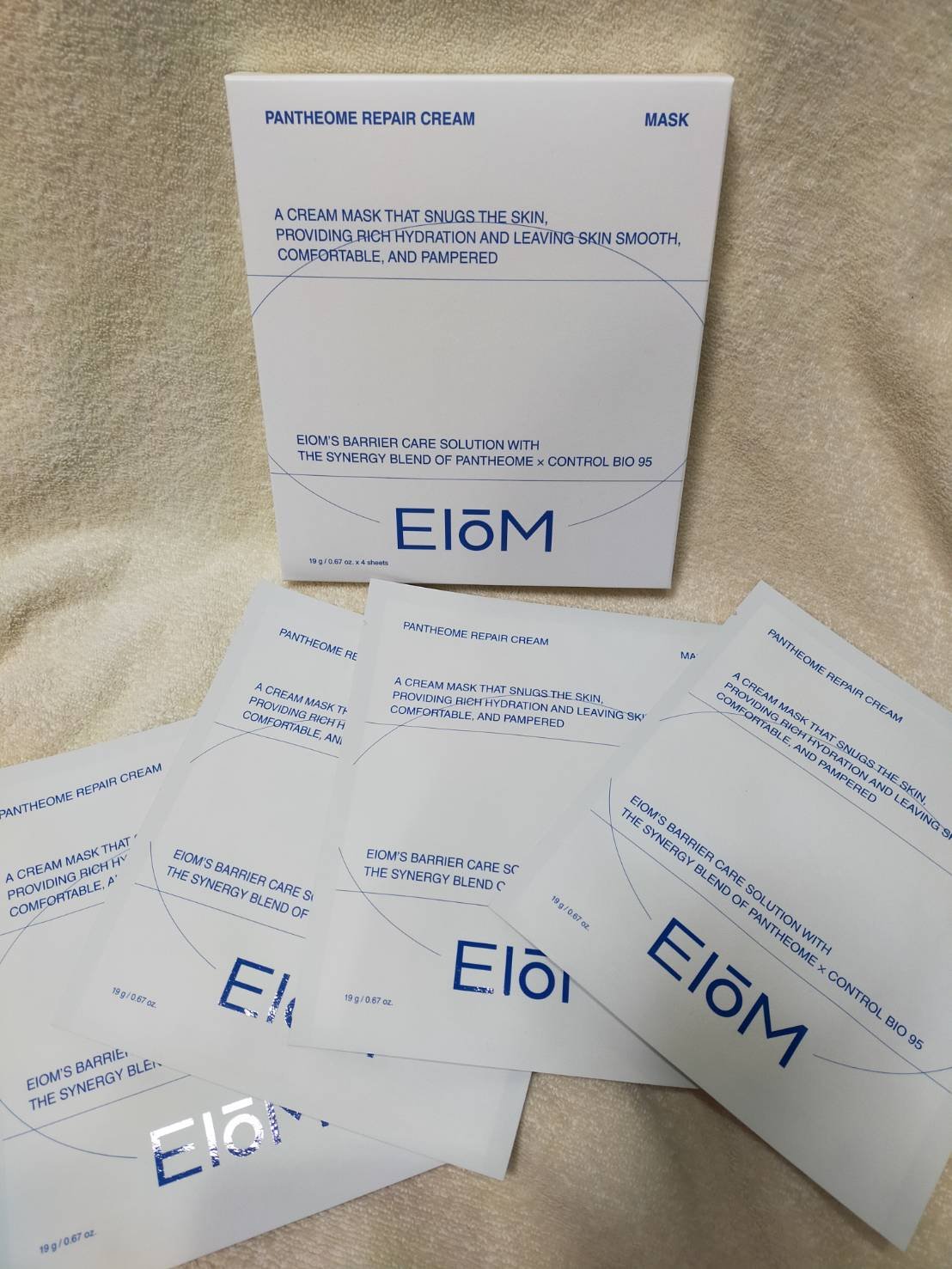 パンテオーム リペア クリーム シートマスク/EIOM/シートマスク・パックを使ったクチコミ（3枚目）