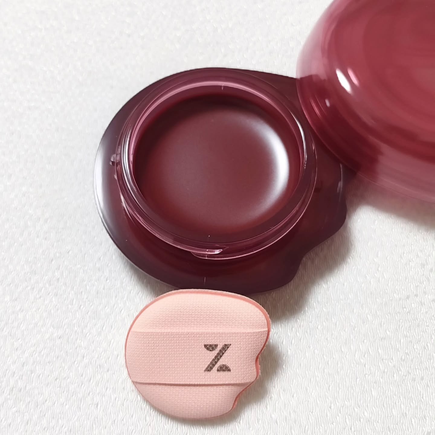 バーミーパフポットリップアンドチーク/%Recipe/ジェル・クリームチークを使ったクチコミ（2枚目）