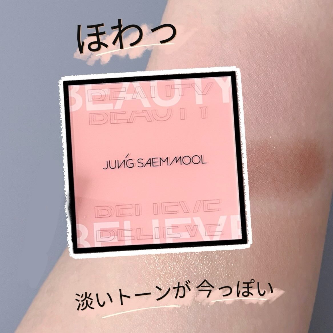 アーティストアイパレット/JUNG SAEM MOOL/アイシャドウパレットを使ったクチコミ（1枚目）