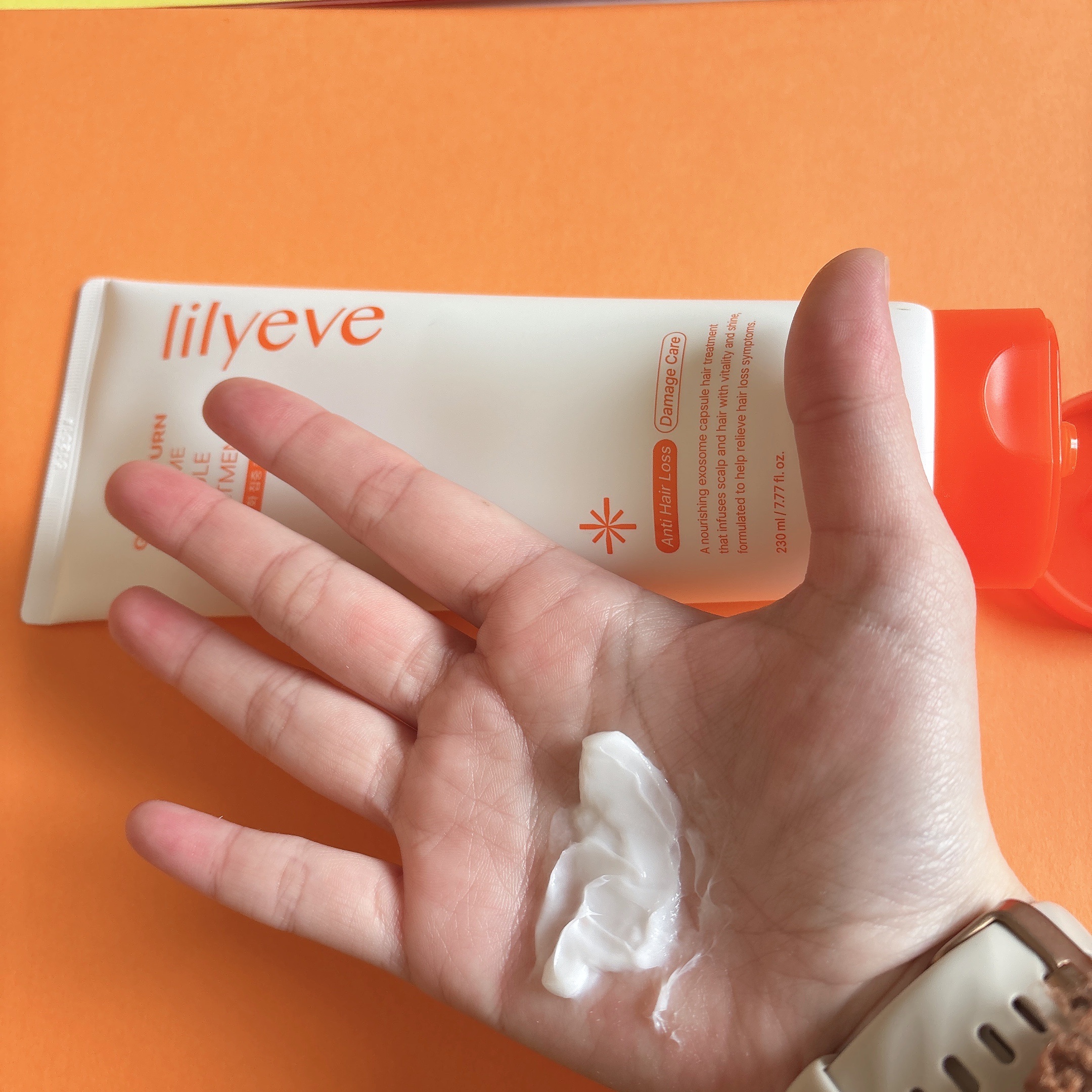 グローターン エクソソーム カプセル トリートメン/リリーイブ/洗い流すヘアトリートメントを使ったクチコミ（2枚目）