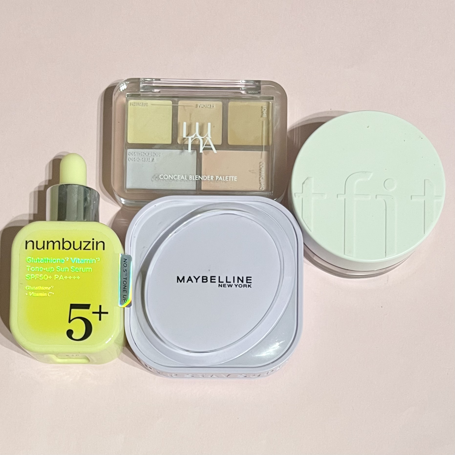 コンシールブレンダーパレット/LUNA/パレットコンシーラーを使ったクチコミ（2枚目）