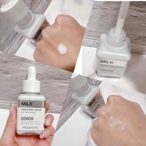 ミルクブライトニングクリーム/MEDIHEAL/フェイスクリームを使ったクチコミ（2枚目）