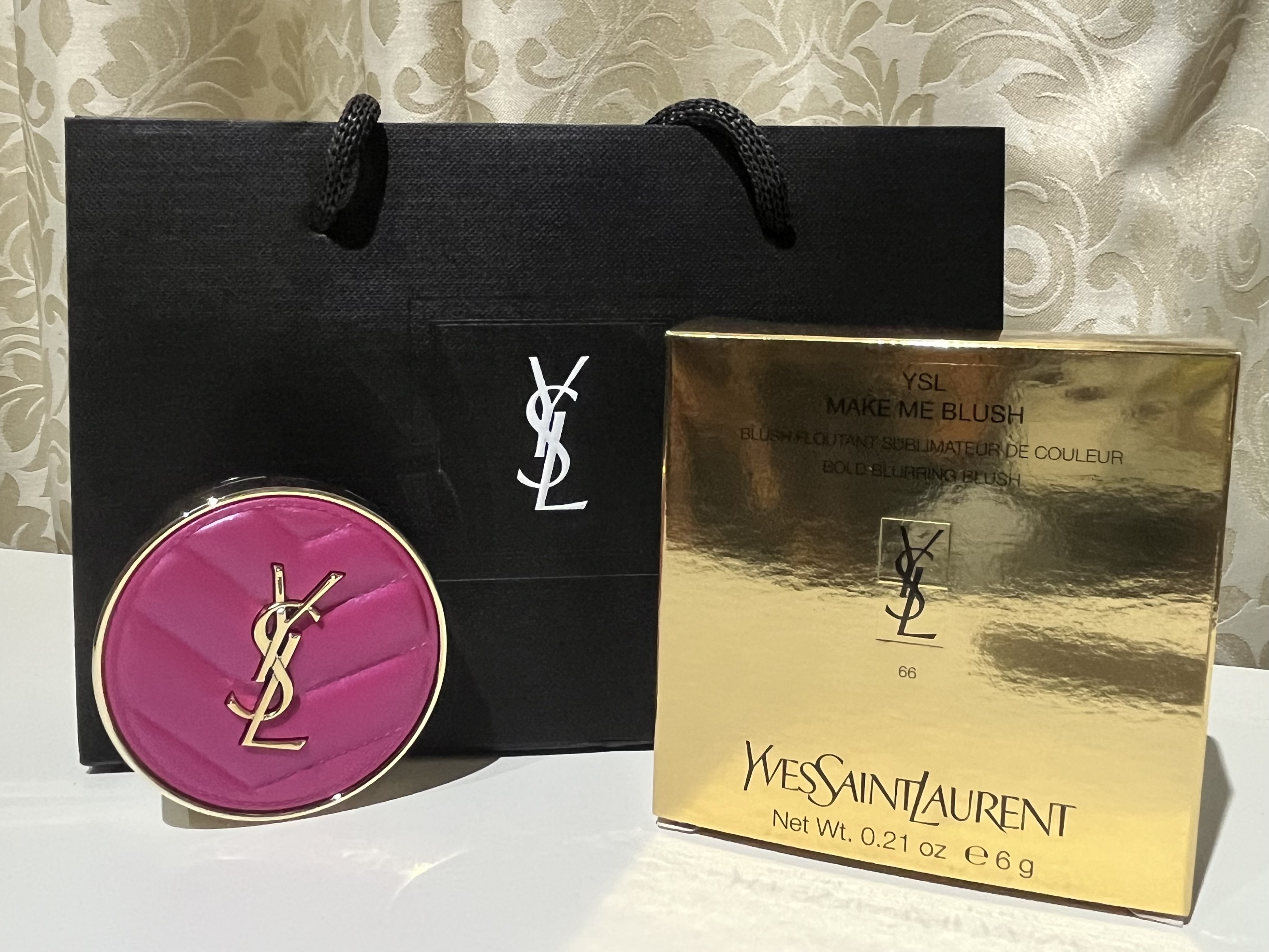YSL メイクミーブラッシュ パウダー/YVES SAINT LAURENT BEAUTE/パウダーチークを使ったクチコミ（1枚目）