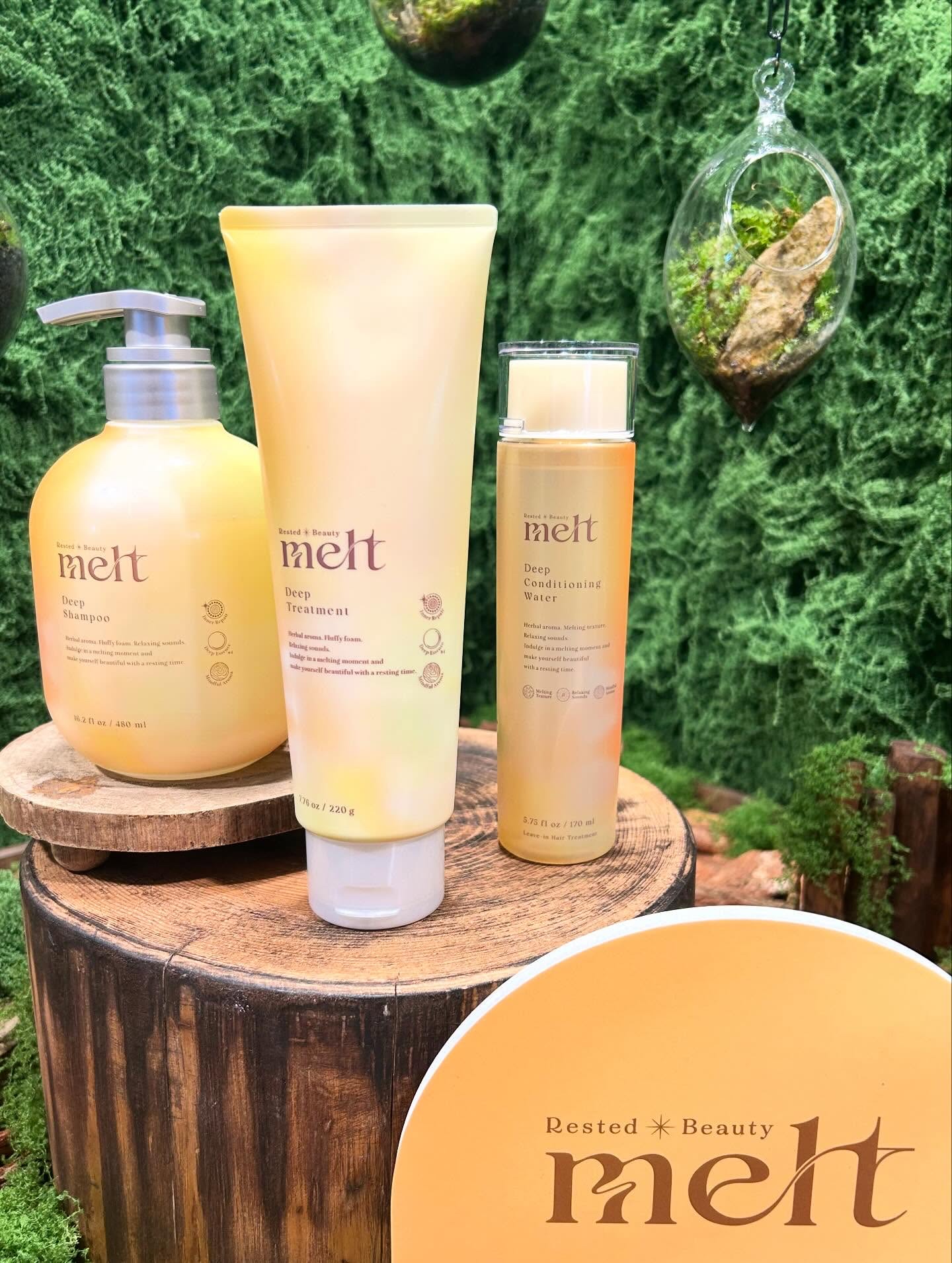 メルト ディープシャンプー／トリートメント/melt/市販シャンプーを使ったクチコミ（1枚目）