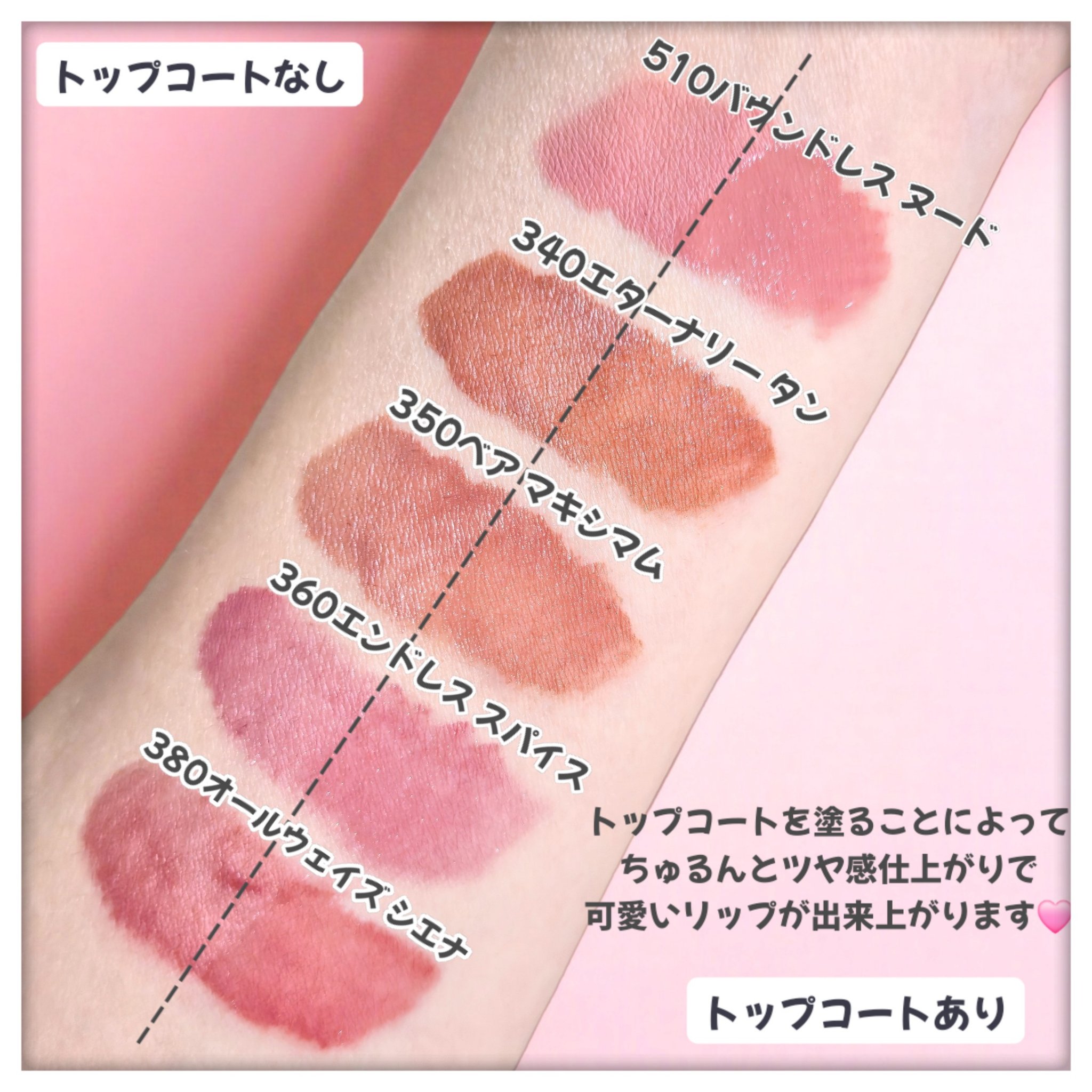 レブロン カラーステイ オーバータイム リップカラー N/REVLON/口紅を使ったクチコミ（3枚目）