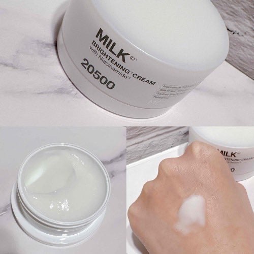 ミルクブライトニングクリーム/MEDIHEAL/フェイスクリームを使ったクチコミ（3枚目）