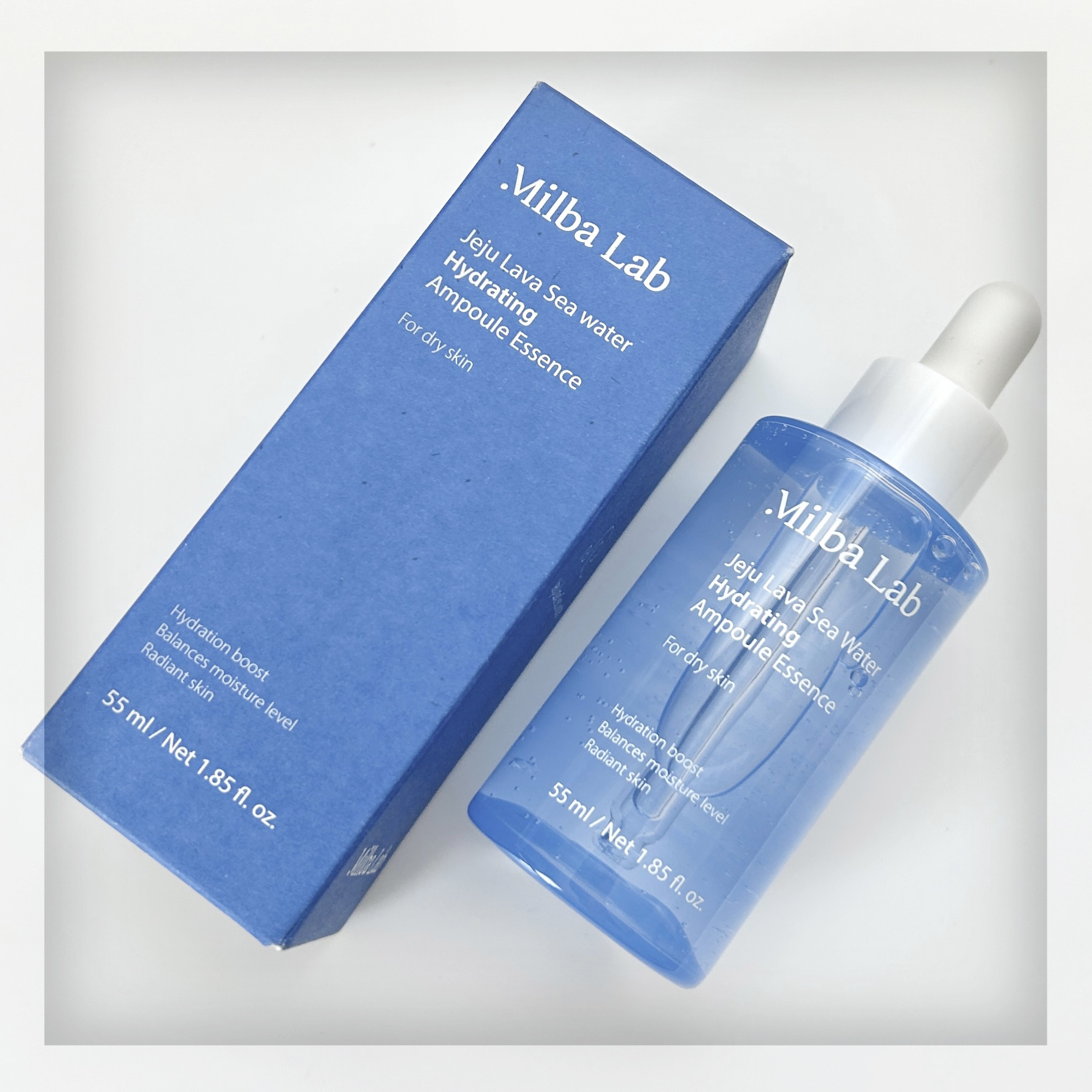 ラバ・シーウォーター水分密着アンプルエッセンス/Milba Lab/美容液を使ったクチコミ（1枚目）