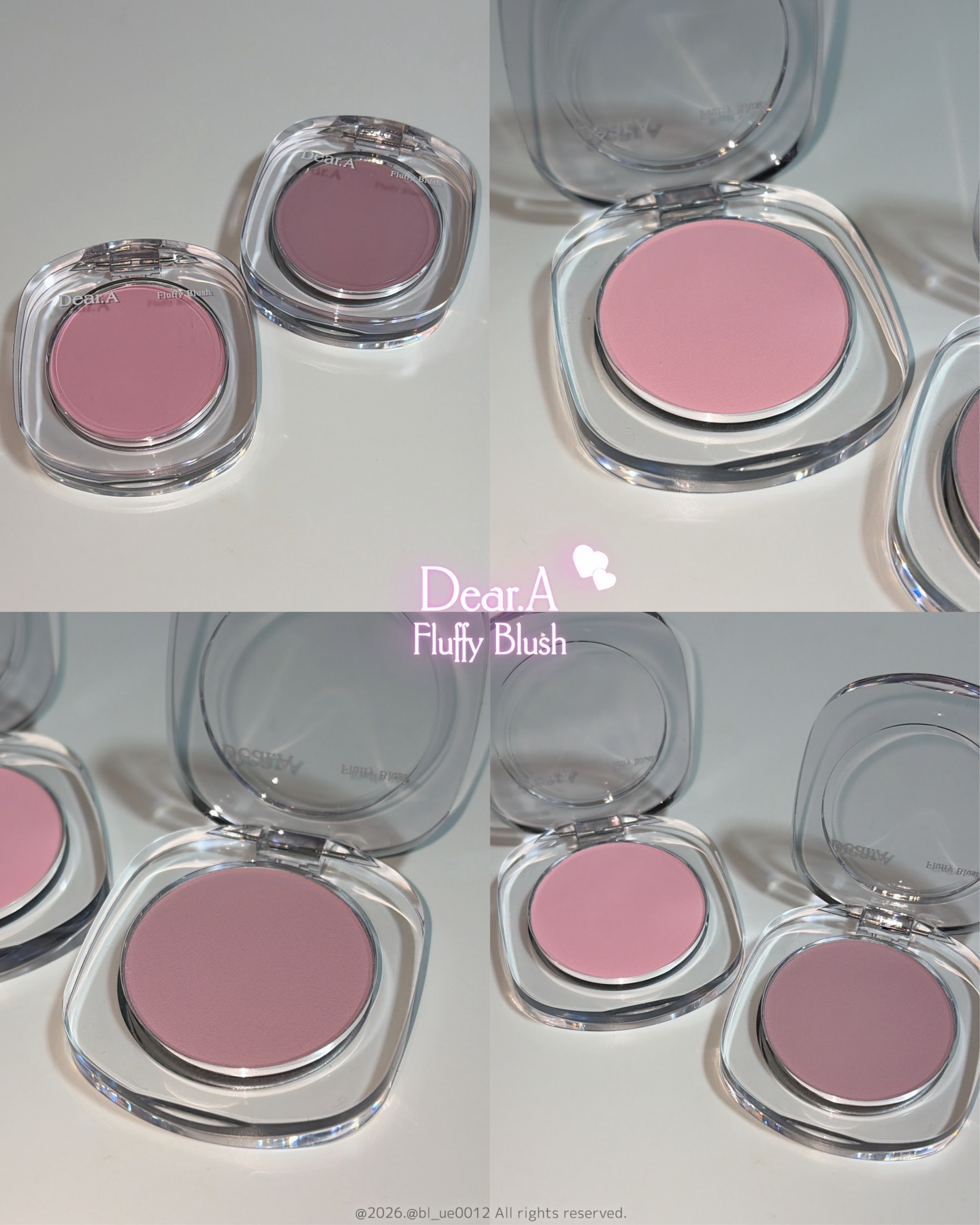 フラッフィーブラッシュ/Dear.A/パウダーチークを使ったクチコミ（1枚目）