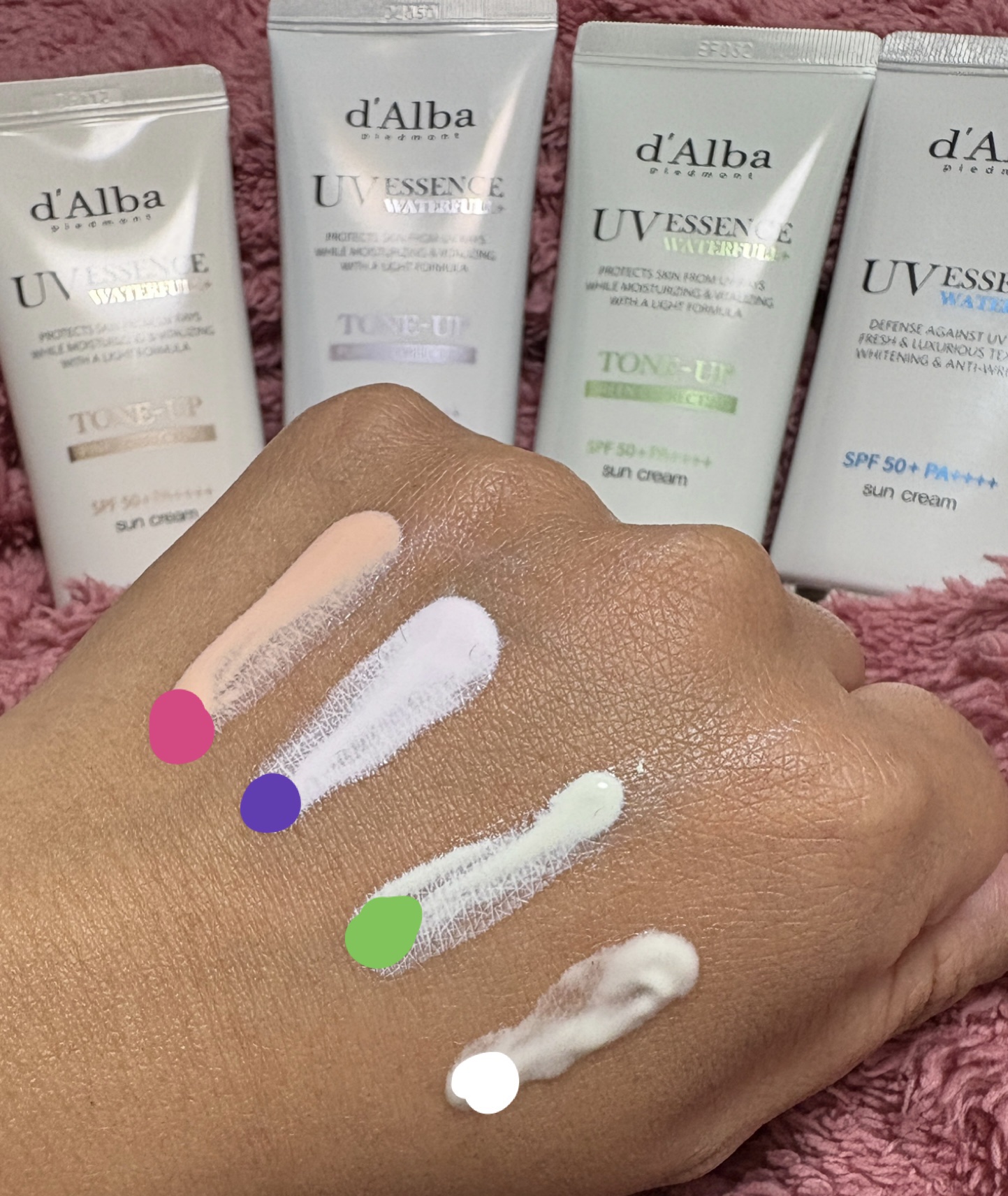 ダルバ ウォータフル エッセンス サンクリーム/ダルバ/日焼け止めクリームを使ったクチコミ（2枚目）