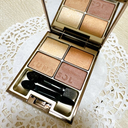 スキンモデリングアイズ/LUNASOL/アイシャドウパレットを使ったクチコミ(3枚目)