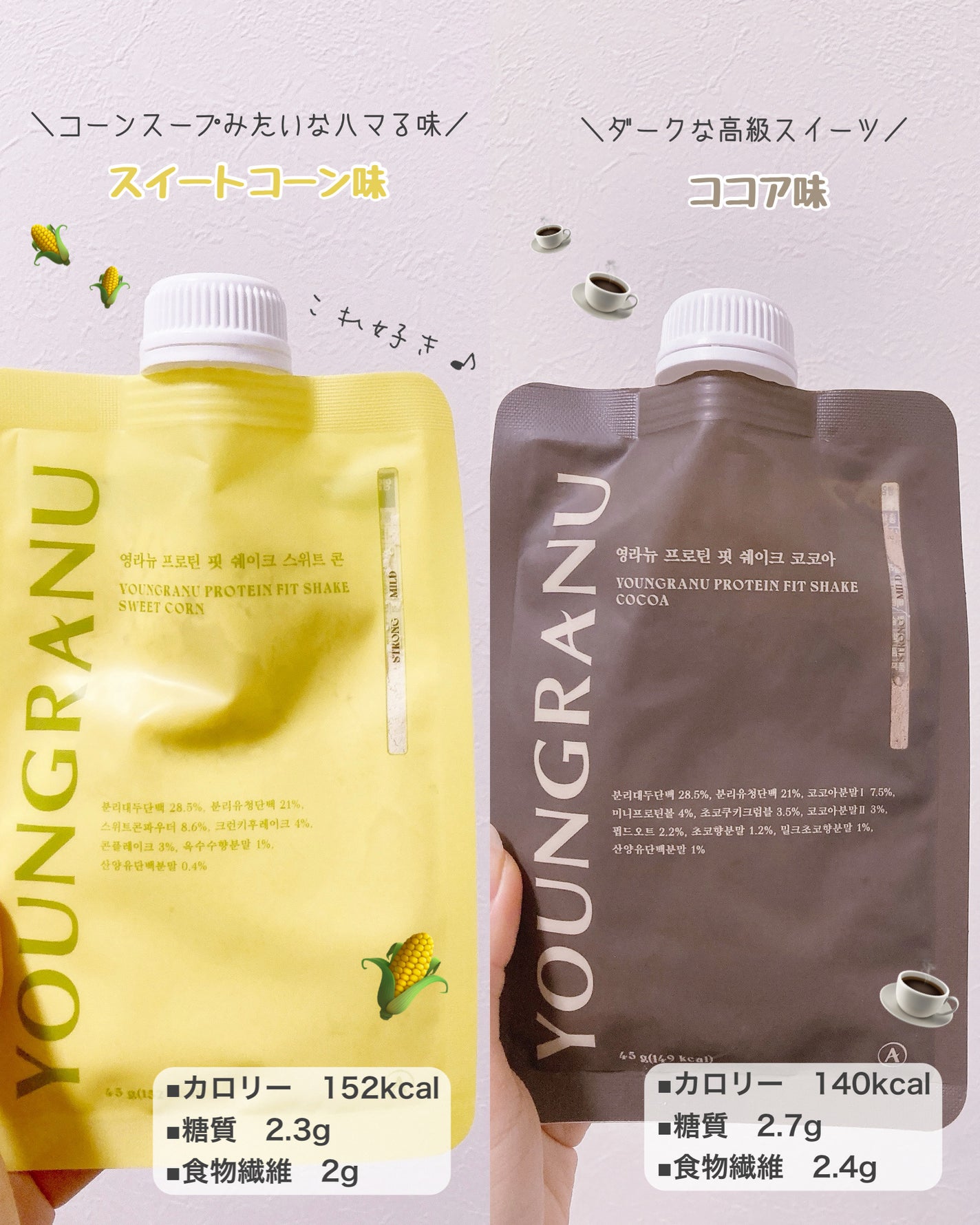 ヨンラニュープロテインフィットシェイク/ESTHER FORMULA/その他食品を使ったクチコミ(3枚目)