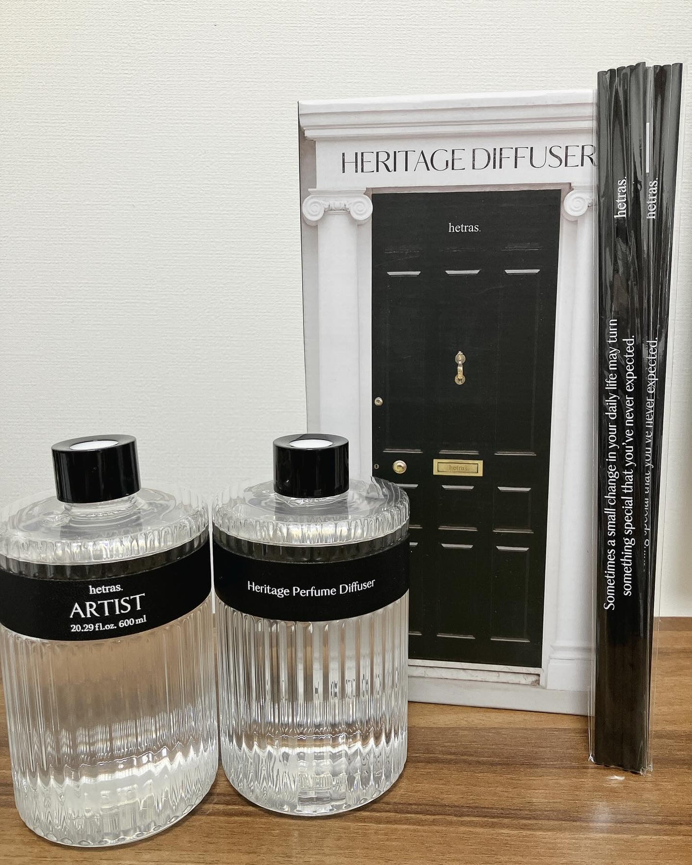 ヘリテージディフューザー/hetras/ルームフレグランスを使ったクチコミ(3枚目)